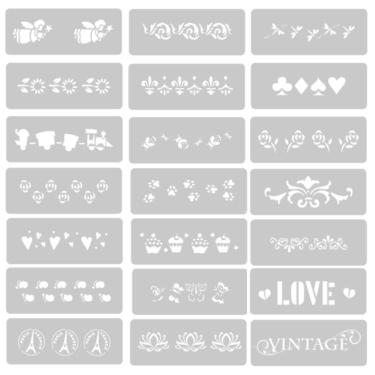 Stencil Eqarte Mini 4.5 X 17 Art.9999 4002